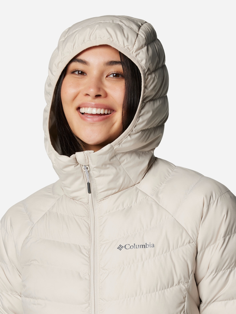 Куртка зимова коротка жіноча Columbia Powder Lite II Hdd Jkt W 2089391278 L Біла (195981271348) - зображення 4