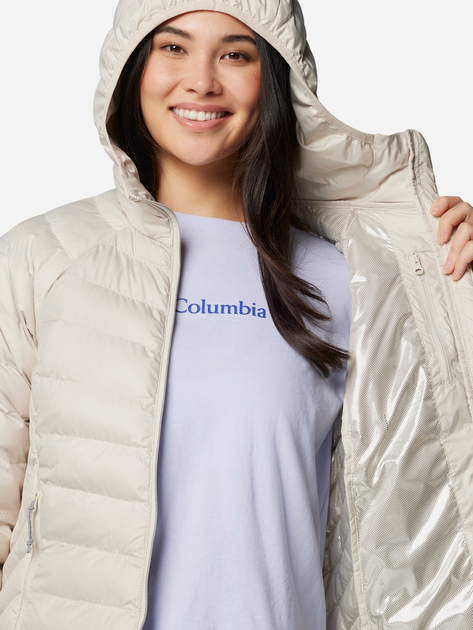 Куртка зимова коротка жіноча Columbia Powder Lite II Hdd Jkt W 2089391278 L Біла (195981271348) - зображення 5