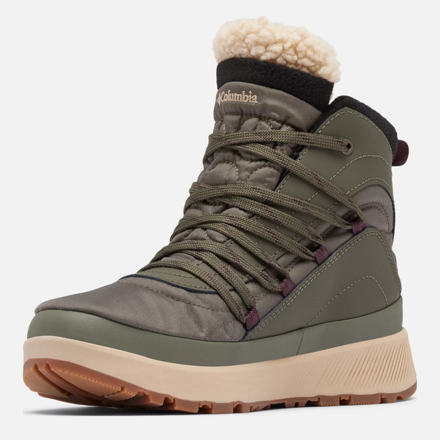 Zimowe buty trekkingowe damskie niskie Columbia Red Hills Oh V2 2100361326 36.5 (5.5US) 22.5 cm Ciemnozielone (195981606232) - obraz 6