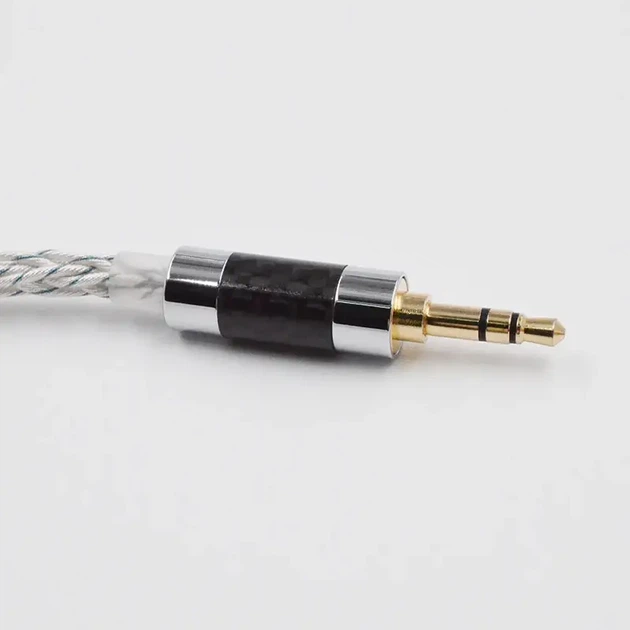 KZ Silver&Blue Cable – 8-жильный Hi-Fi кабель для наушников из посеребренной меди для аудиофилов - изображение 2