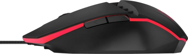 Mysz Niceboy ORYX M200 USB Black/Red (8594182423686) - obraz 4