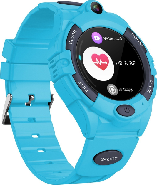 Smartwatch dla dzieci Bemi SPORT Blue (BWSPR1NN) - obraz 3