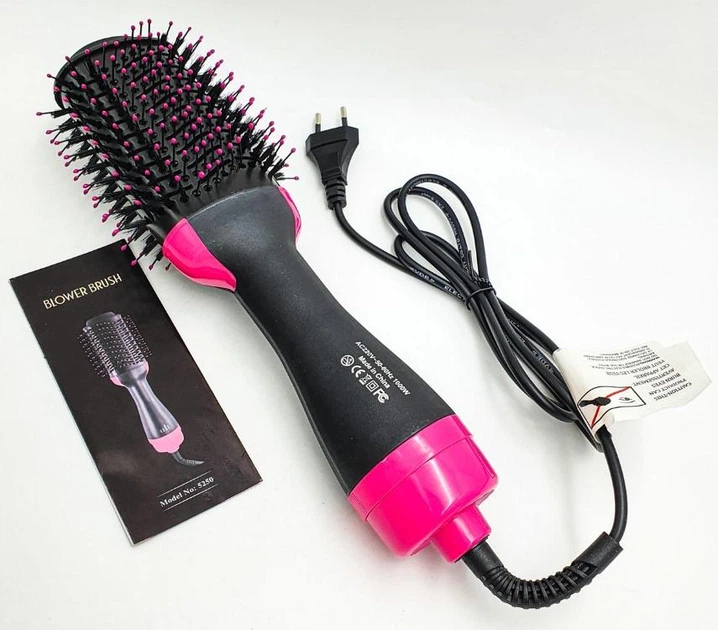 Фен-расческа стайлер ONE STEP 3 в 1 для укладки и сушки волос Hair Dryerщетка для волос с феном - изображение 5