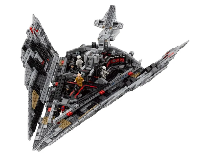 Конструктор Star Wars Звездный Истребитель Первого ордена 1416 деталей (75190) - изображение 3