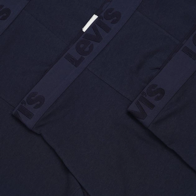 Набор трусов боксеров мужских хлопковых Levi's 905045001-002 S 3 шт Navy (8718824883526) - Фото 5 Набор трусов боксеров мужских хлопковых Levi's 905045001-002 S 3 шт Navy (8718824883526) - изображение 5