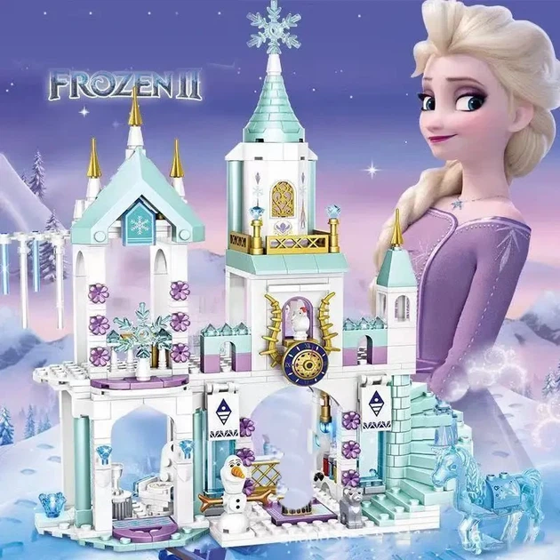 Конструктор Холодное Сердце Frozen ледяной замок принцесса для девочек 360 деталей - Фото 4 Конструктор Холодное Сердце Frozen ледяной замок принцесса для девочек 360 деталей - изображение 4