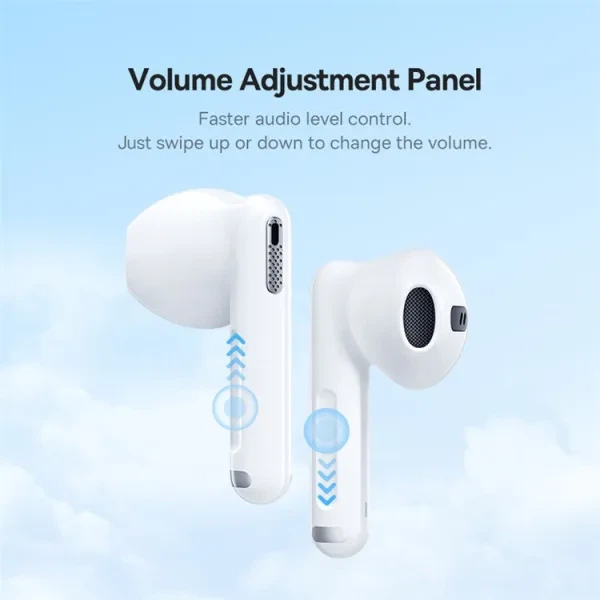 Бездротові Bluetooth навушники Baseus Bowie WX5 True Wireless TWS Earphones White - изображение 9
