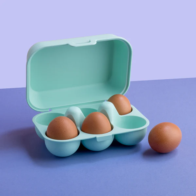Контейнер для яєць Koziol Eggs To Go Mini на 6 шт Sweet Green (4002942704776) - зображення 3