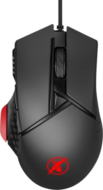 Mysz Niceboy ORYX M410 Gravity USB Black/Red (8594182425246) - obraz 1