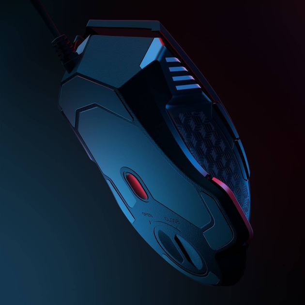 Mysz Niceboy ORYX M410 Gravity USB Black/Red (8594182425246) - obraz 7