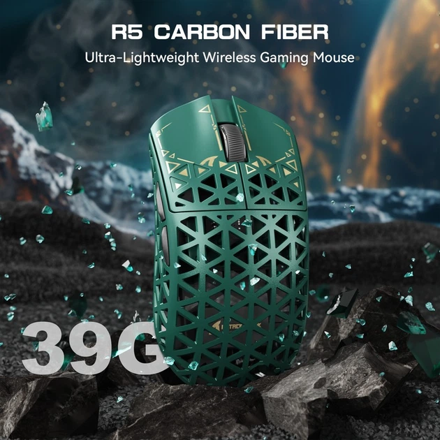 Миша бездротова Attack Shark R5 Ultra 8K Green – фото, відгуки