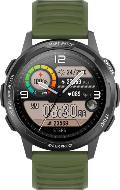 Smartwatch Bemi TRACKER Grey (BWTR1BS) - obraz 2