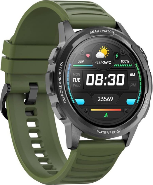 Smartwatch Bemi TRACKER Grey (BWTR1BS) - obraz 3