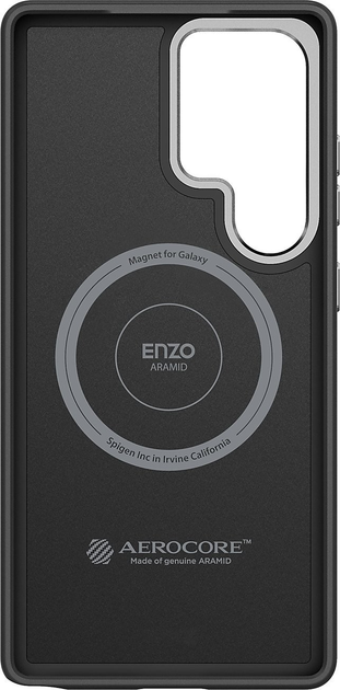 Панель Samsung Enzo Aramid для Galaxy S25 Ultra Black (GP-FPS938PGABW) - зображення 4