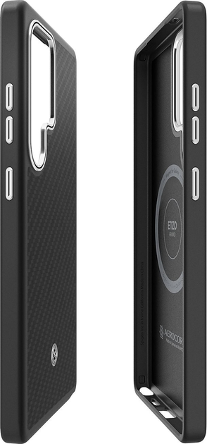 Панель Samsung Enzo Aramid для Galaxy S25 Ultra Black (GP-FPS938PGABW) - зображення 6