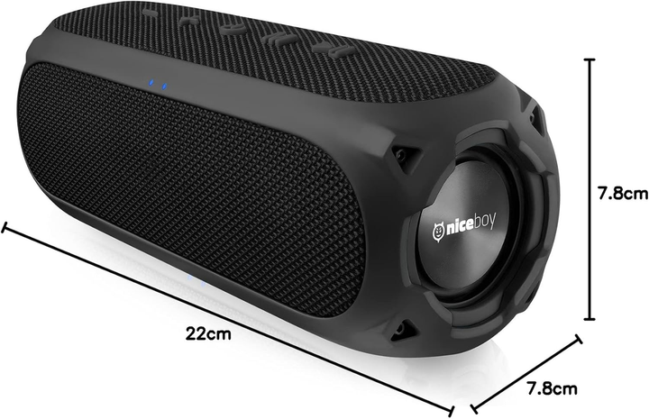 Przenośny głośnik Niceboy RAZE 3 Radion Black (8594182424249) - obraz 4