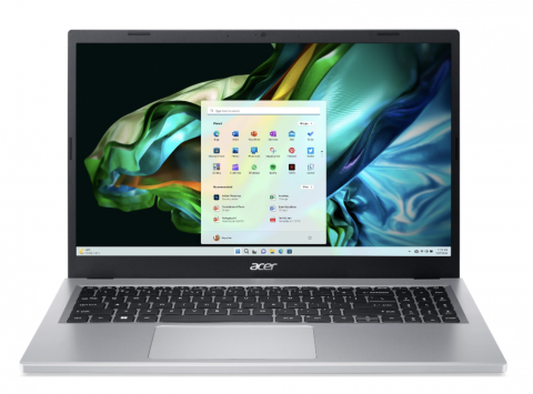Ноутбук 15.6" Acer Aspire 3 A315-24PT-R4U2 (NX.KHDAA.004) Pure Silver - Фото 1 Ноутбук 15.6" Acer Aspire 3 A315-24PT-R4U2 (NX.KHDAA.004) Pure Silver - зображення 1