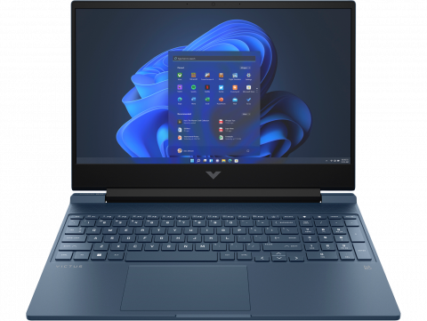 Ноутбук 15.6" HP Victus 15-fa1093dx (7N3S2UA) Blue - Фото 1 Ноутбук 15.6" HP Victus 15-fa1093dx (7N3S2UA) Blue - зображення 1