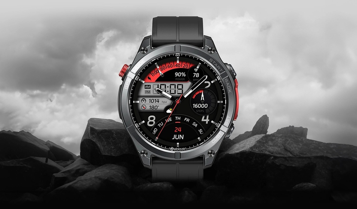 Смарт-годинник Zeblaze Stratos 4 Abyss Black (6946639813847) - зображення 6