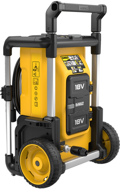 Bezszczotkowa myjka ciśnieniowa DeWalt 18V XR bez akumulatora i ładowarki (DCMPW1600N-XJ) - obraz 3