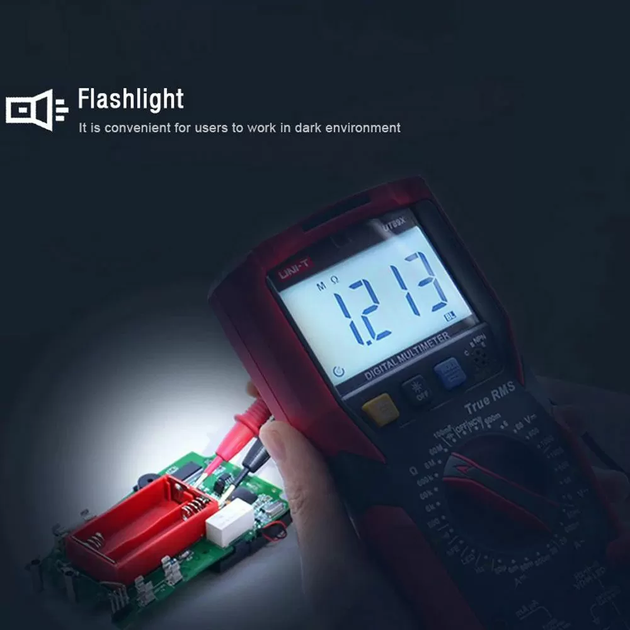 Мультиметр цифровой Uni-t UT89XD (LED TEST) - Фото 5 Мультиметр цифровой Uni-t UT89XD (LED TEST) - изображение 5