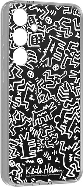 Wymienna plytka Samsung Keith Harring Flipsuit Card for Samsung Galaxy S24 Plus (GP-TOS926SBBBW) - obraz 3