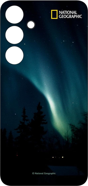 Wymienna plytka Samsung National Geographic Aurora Flipsuit Card for Samsung Galaxy S24 (GP-TOS921HINBW) - obraz 1