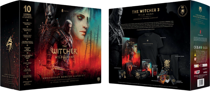 Zestaw prezentowy GOOD LOOT The Witcher (Wiedźmin) 3: Wild Hunt Anniversary Monster Slayer Kit (5908305250302) - obraz 2