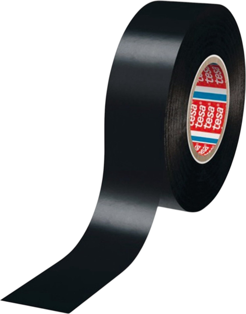 Ізоляційна стрічка TESA Professional 4163 Standard Duct Tape 33 м x 19 мм Чорна (4042448885708) - зображення 1