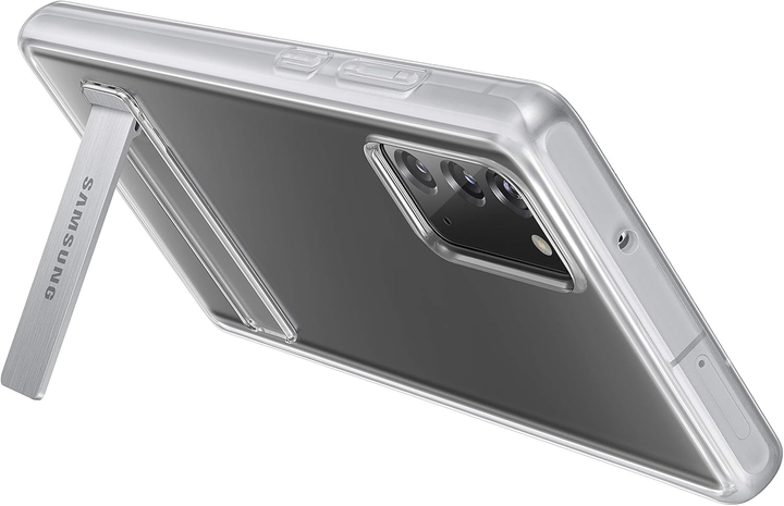 Панель Samsung Clear Standing Cover для Galaxy Note20 Transparent (EF-JN980CTEGEU) - зображення 4