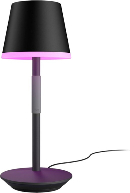 Inteligentna lampa stołowa Philips Hue Go EU/UK Czarna (871951440459500) - obraz 1