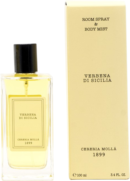 Spray dla domu Cereria Molla Cosmetica Premium Verbena di Sicilia 100 ml (8424405012222) - obraz 1