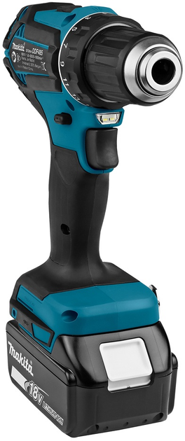 Акумуляторний дриль-шуруповерт Makita DDF485RTJ 18 V 2 x 5 Ah  (0088381866439) - зображення 8