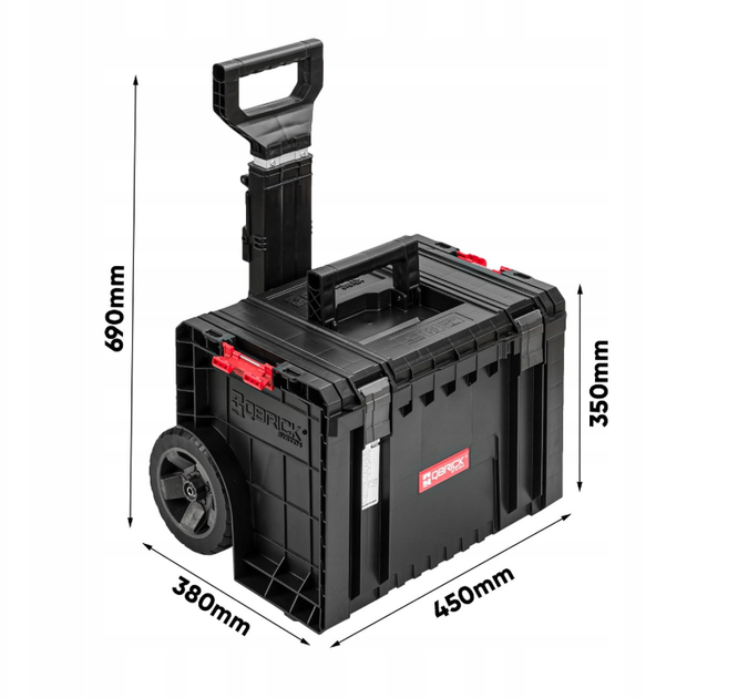 Набор ящиков для инструментов Qbrick System PRO Set 3 (5901238255963) - изображение 3