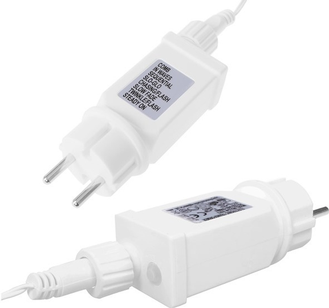 Гірлянда Springos CL0200 Бурульки 200 LED Біла холодна (5907719412733) - зображення 4