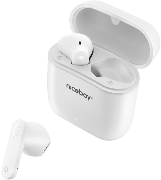 Słuchawki Niceboy HIVE Beans White (8594182425154) - obraz 4