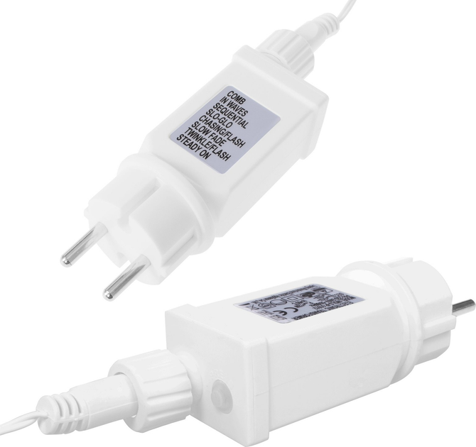 Kurtyna świetlna Springos CL0201 Sople 200 LED Ciepła biała (5907719412740) - obraz 5