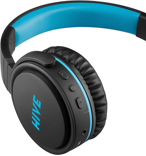 Słuchawki Niceboy HIVE XL Black-Turquoise (8594182424997) - obraz 3