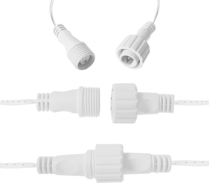 Kurtyna świetlna Springos CL0500 Sople 500 LED Zimna biała (5907719410685) - obraz 5