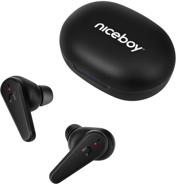 Słuchawki Niceboy HIVE Pins 2 Black (8594182424645) - obraz 4