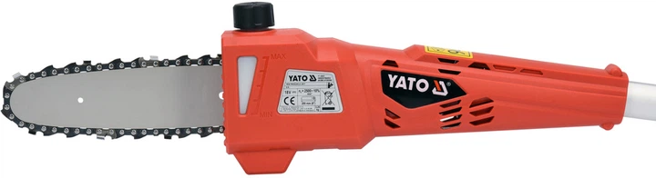 Сучкоріз акумуляторний YATO YT-82837 телескопічний штанга 2-2.8м Li-Ion 18В - Фото 3 Сучкоріз акумуляторний YATO YT-82837 телескопічний штанга 2-2.8м Li-Ion 18В - изображение 3