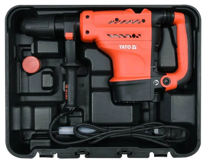 Молот відбійний SDS-MAX мережевий YATO YT-82131 1300 Вт 20 Дж - Фото 3 Молот відбійний SDS-MAX мережевий YATO YT-82131 1300 Вт 20 Дж - изображение 3