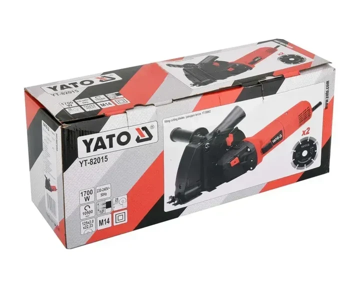 Штроборіз мережевий YATO YT-82015 1700 Вт - Фото 4 Штроборіз мережевий YATO YT-82015 1700 Вт - изображение 4
