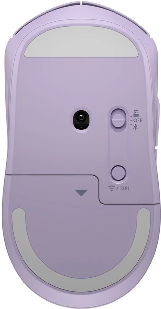 Mysz HP 400 Quiet Wireless/Bluetooth Purple (AZ7B7AA) - obraz 5