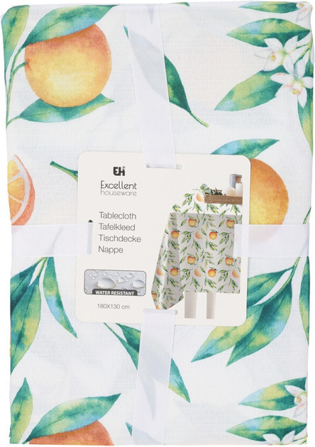 Obrus Excellent Houseware Owocowe wzory poliestrowy 180 x 130 cm (5902973450910) - obraz 1