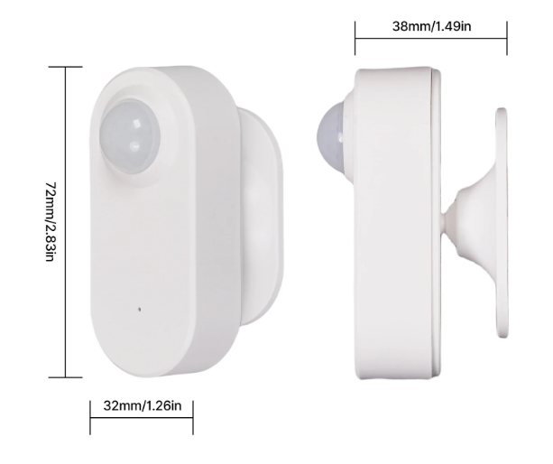 Датчик движения + освещения ZigBee, MOES, Tuya, Smart life - Фото 2 Датчик движения + освещения ZigBee, MOES, Tuya, Smart life - изображение 2