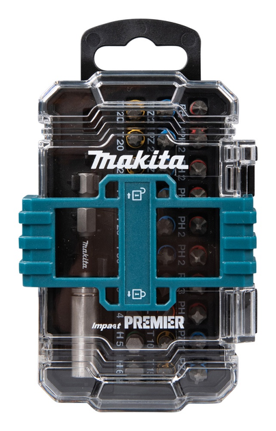 Zestaw końcówek wkrętakowych skrętnych Makita Impact Premier 31 szt (E-13552) - obraz 4