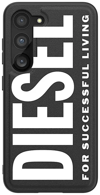 Etui Samsung Disel Cover do Galaxy S23 Black (GP-FPS911TLGBW) - obraz 1