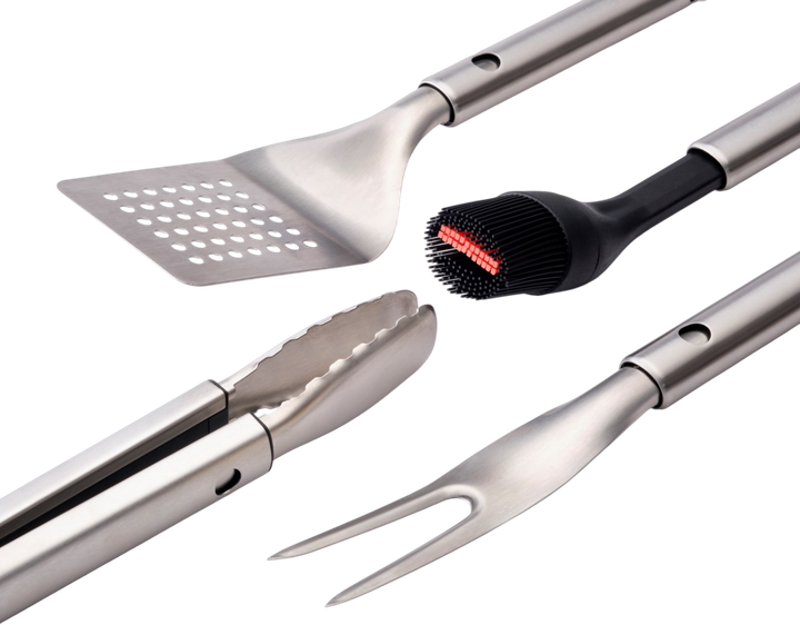 Zestaw narzędzi do BBQ Joseph Joseph GrillOut w etui 4 szt (5028420012750) - obraz 5