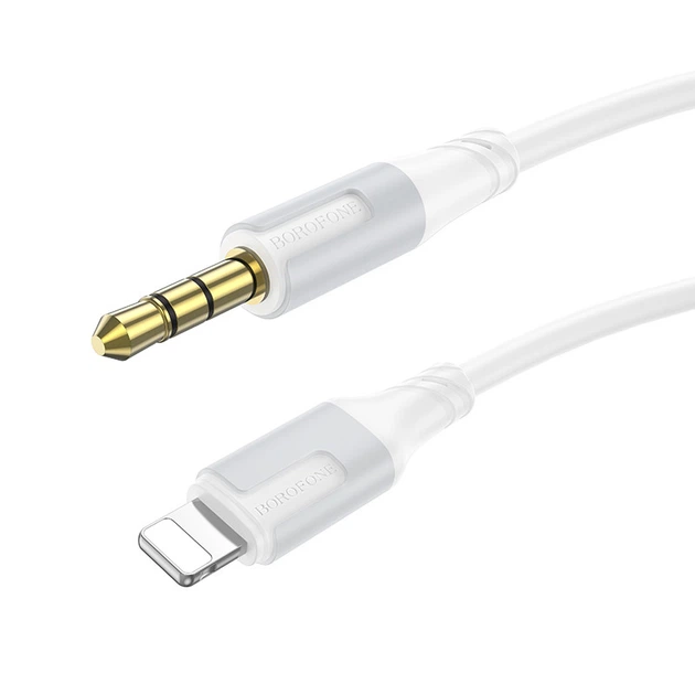 Аудіокабель BOROFONE BL19 Creator digital audio conversion cable iP White (6941991108570) - Фото 1 Аудіокабель BOROFONE BL19 Creator digital audio conversion cable iP White (6941991108570) - зображення 1